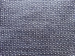 アンティーク　本場正藍泥染大島紬80亀甲男物着物アンサンブル